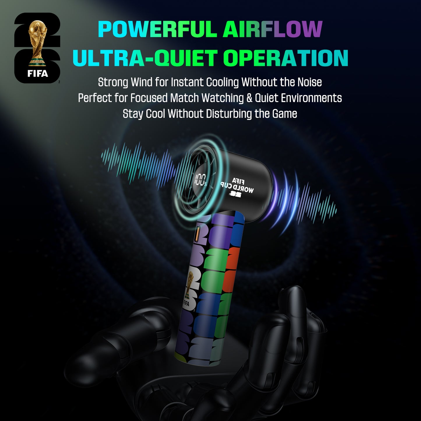 FIFA WORLD CUP 26™ OFFICIAL HANDHELD FAN