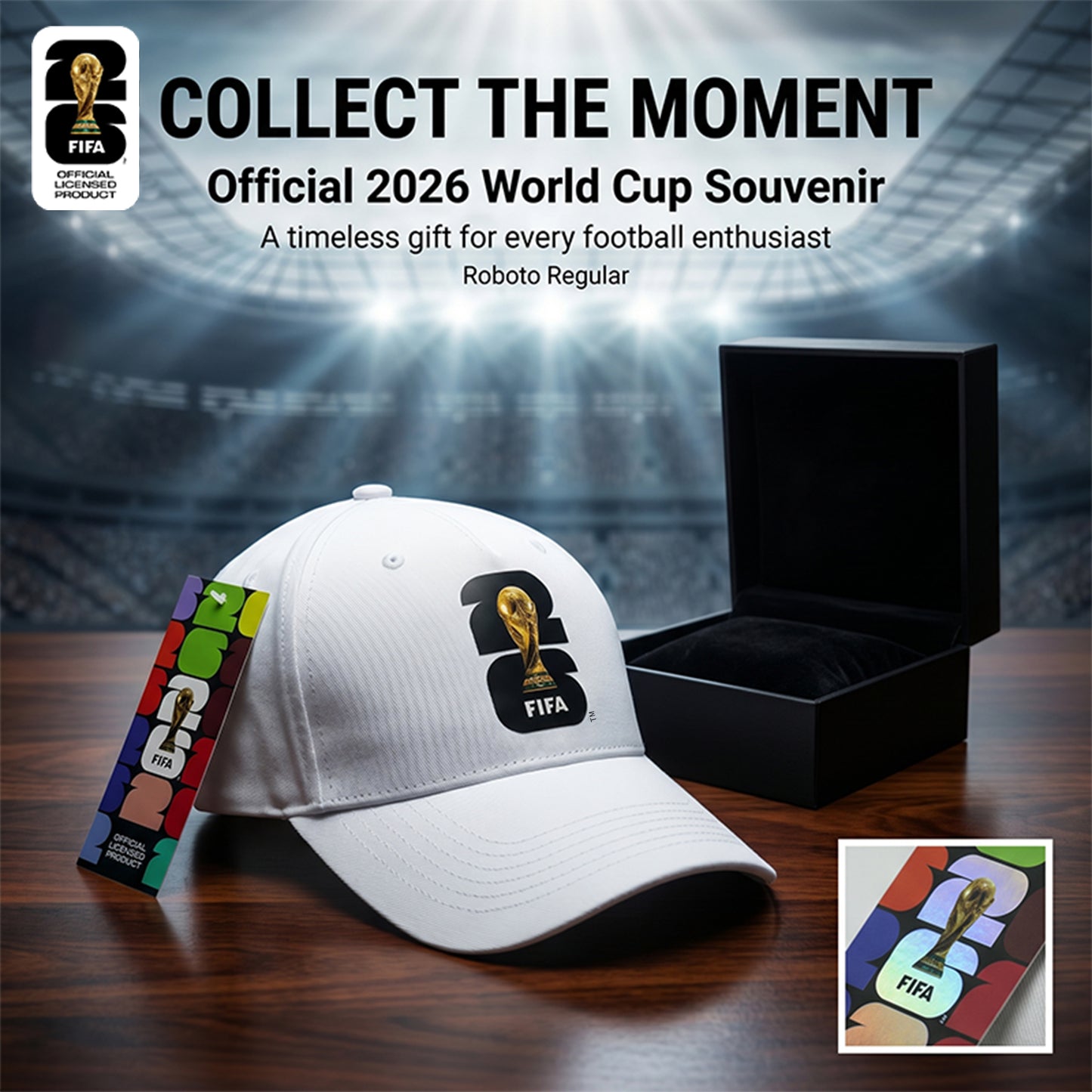 2026 FIFA World Cup Official Baseball Cap