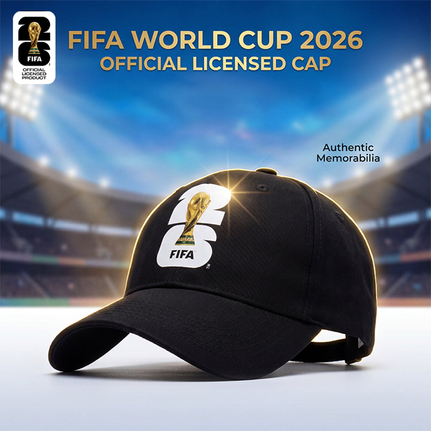 2026 FIFA World Cup Official Baseball Cap