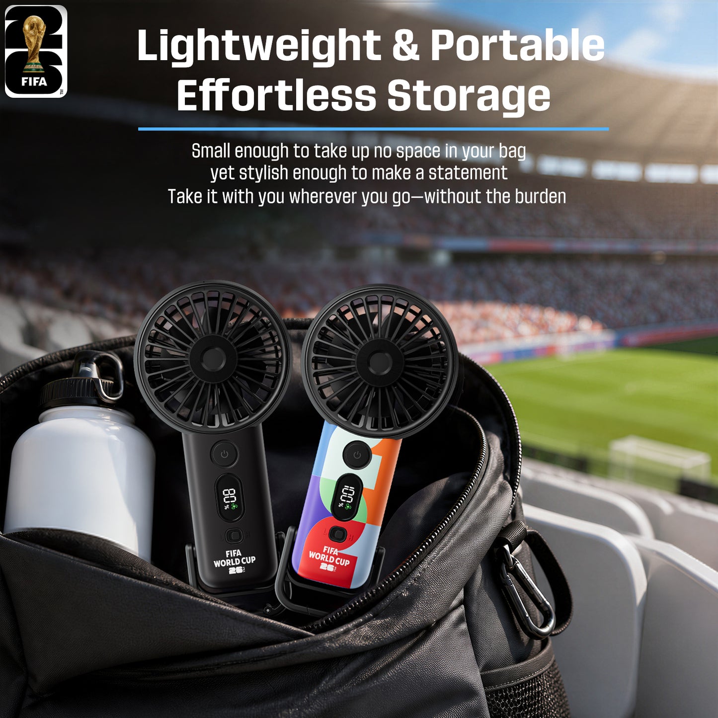 World Cup Handheld Mini Fan