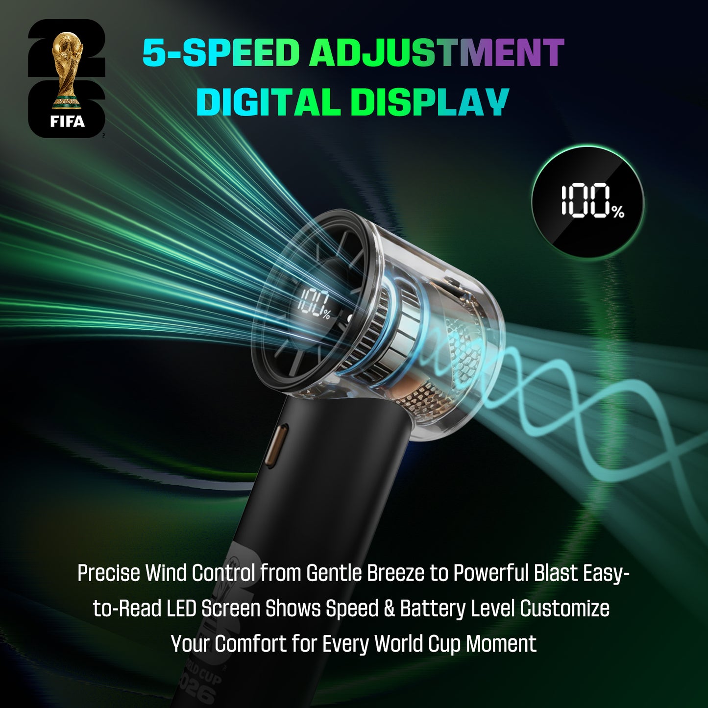 FIFA WORLD CUP 26™ OFFICIAL HANDHELD FAN