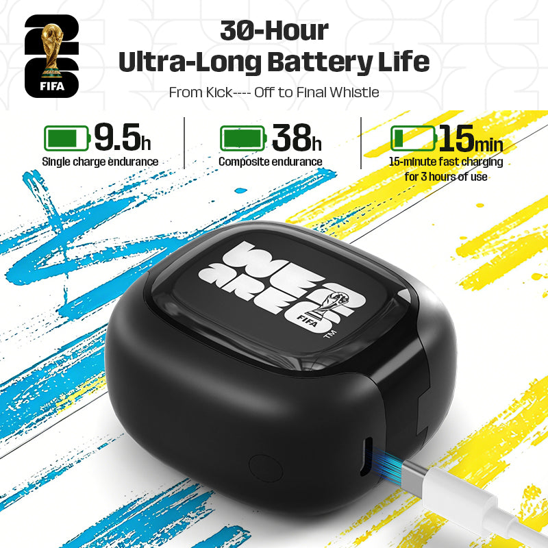 World Cup Over-ear Waterproof Bluetooth Headphones