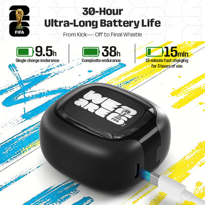 World Cup Over-ear Waterproof Bluetooth Headphones