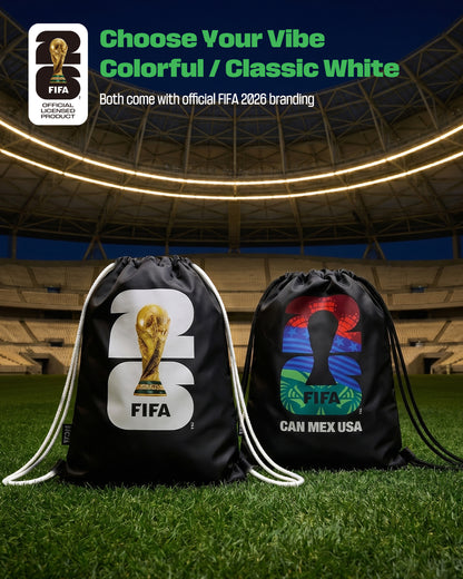 FIFA World Cup 2026 Licensed Drawstring Backpack Bag
