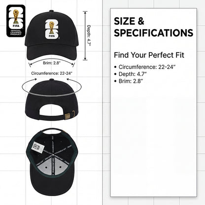 2026 FIFA World Cup Official Baseball Cap